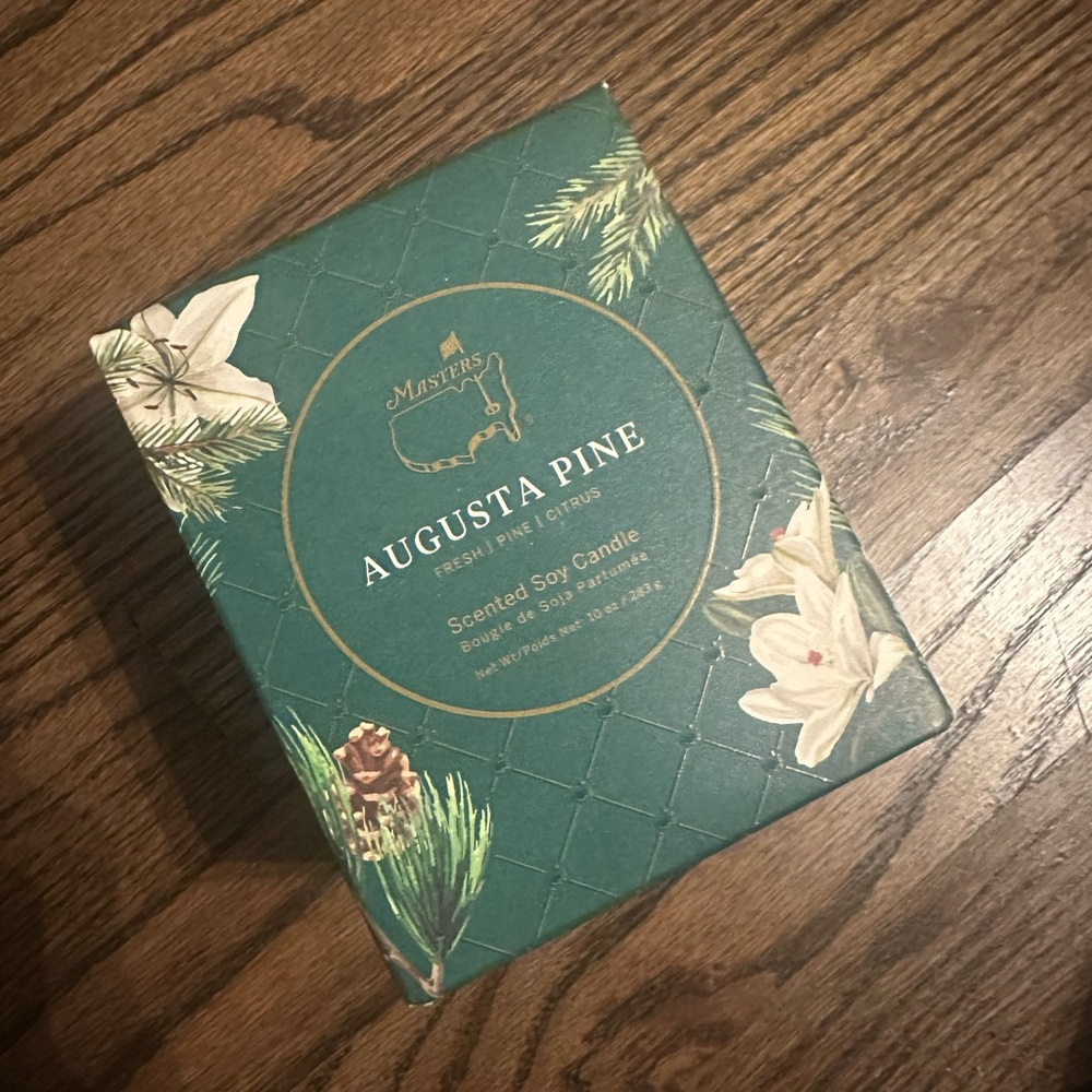 2024 Masters Golf 10 Oz Augusta Pine Soy Candle From Augusta National/ANGC-Large